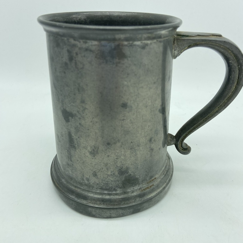 Vintage International Pewter Tankard Mug JBM Monogram Beer Stein Eagle Rustic